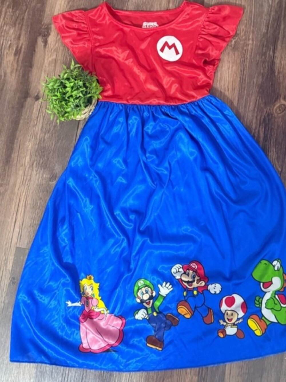 Nintendo Red and Blue Kids Dress